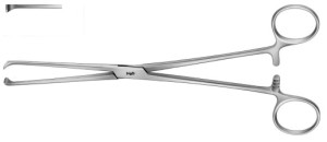 AE-FB938R, ALLIS, INTESTINAL- AND TISSUE GRASPING FORCEPS, 220 mm, 8 3/4"