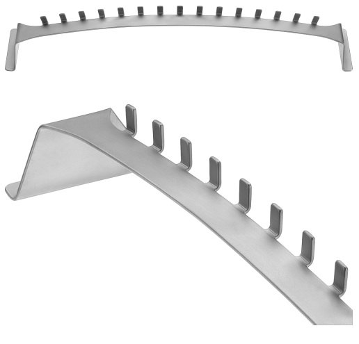 AE-BV927R, BARRÉ, SUTURE HOLDING FRAME 465 mm, 18 1/3"