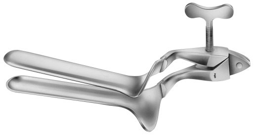 AE-EL011R, COLLIN, VAGINAL SPECULA FOR VIRGINS, 95/85X18MM
