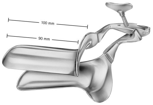 AE-EL016R, COLLIN, VAGINAL SPECULA 115/105X40 MM 115/105 mm x 40 mm