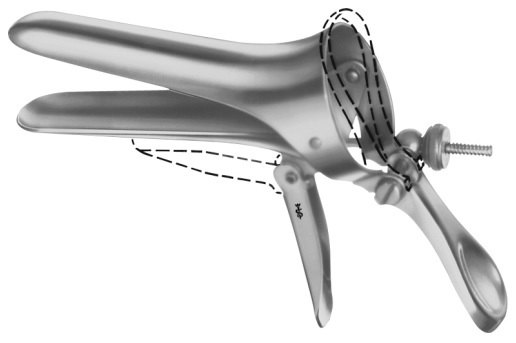 AE-EL043R, CUSCO, VAGINAL SPECULA 90X36 MM