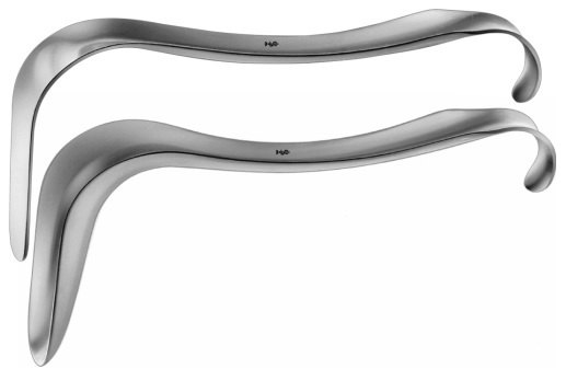 AE-EL422R, KRISTELLER, VAGINAL SPECULA 75X30MM 175 mm, 7"