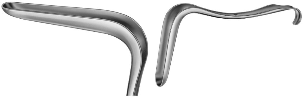 AE-EL444R, KRISTELLER VAGINAL SPECULA 110X18 MM 215 mm, 8 1/2"