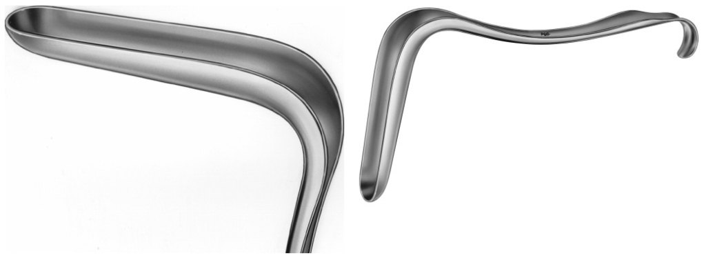 AE-EL445R, KRISTELLER, VAGINAL SPECULA 110X27 MM 215 mm, 8 1/2"