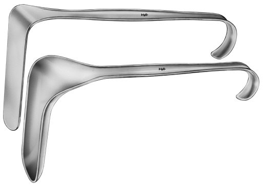 AE-EL481R, KALLMORGEN, VAGINAL SPECULA SET, 95X39MM 200 mm, 8"