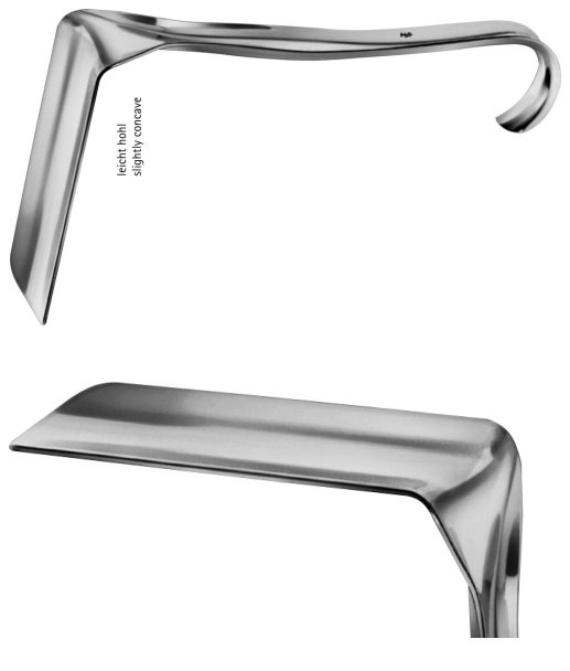 AE-EL579R, JACKSON, VAGINAL SPECULA 102X38 MM 175 mm, 7"