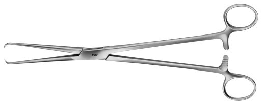 AE-EO125R, POZZI, UTERINE TENACULUM FORCEPS HEAVY PATTERN 255 mm, 10"