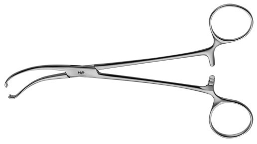 AE-EO177R, TEALE, UTERINE TENACULUM FORCEPS 3 x 4 TEETH 180 mm, 7"