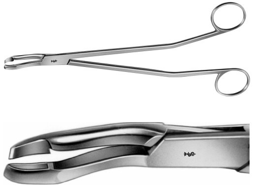 AE-ER072R, SEIDL, BIOPSY FORCEPS BAYONET SHAPED, 2,0 MM, FOR PORTIO, VAGINA AND VULVA 240 mm, 9 1/2"