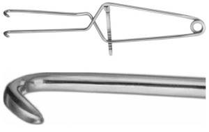 AE-EF170R, MILLIN, BLADDER NECK SPREADER 285 mm, 11 1/4"