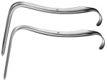 AE-EL411R, SEIDL, VAGINAL SPECULA 80 x 10 MM, FOR CHILDREN AND INFANTS 170 mm, 6 3/4"