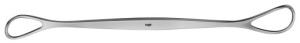 AE-EO030R, BRAUN, UTERINE DEPRESSOR DOUBLE-ENDED, 24 MM / 28 MM 270 mm, 10 3/4"
