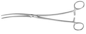 AE-EO075R, BOZEMANN, UTERINE DRESSING FORCEPS S-SHAPE 250 mm, 10"
