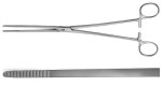 AE-EO080R, BOZEMANN, UTERINE DRESSING FORCEPS STRAIGHT 260 mm, 10 1/4"