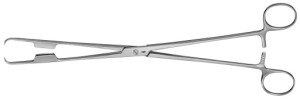 AE-EO140R, ABEL, UTERINE TENACULUM FORCEPS 280 mm, 11"