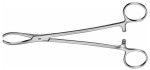 AE-EO216R, LITTLEWOOD, UTERINE TENACULUM FORCEPS 2X3 TEETH, STRAIGHT 185 mm, 7 1/4"
