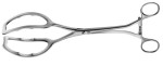 AE-EO405R, COLLIN, UTERINE ELEVATING FORCEPS KIDNEY ELEVATING FORCEPS 285 mm, 11 1/4"