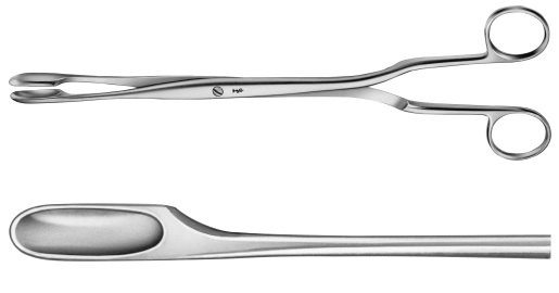 AE-ET301R, WINTER, PLACENTA AND OVUM FORCEPS FIGURE 1, STRAIGHT 290 mm, 11 1/2"