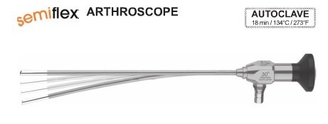 EC-230-44-070SF, Semiflex, Arthroscope, Ø 4mm, working length: 175mm, Viewing direction: 70°, autoclavable