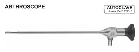 EC-230-49-070, Arthroscope, Ø 2.7mm, working length: 141mm, Viewing direction: 70°, autoclavable