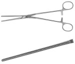 AE-FB457R, DE BAKEY, ATRAUMATA VASCULAR CLAMP ANGLED 15°, 80 MM 240 mm, 9 1/2"