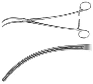 AE-FB478R, DE BAKEY, ATRAUMATA VASCULAR CLAMP 85 MM 280 mm, 11"