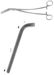 AE-FB494R, DE BAKEY, ATRAUMATA VASCULAR CLAMP ANGLED 70°, 70 MM 240 mm, 9"