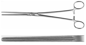 AE-FB526R, DE BAKEY-PEAN, ATRAUMATA -VASCULAR CLAMP STRAIGHT, 60 MM 200 mm, 8"