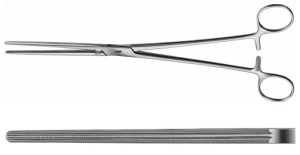 AE-FB534R, DE BAKEY-PEAN, ATRAUMATA -VASCULAR CLAMP STRAIGHT, 99 MM 280 mm, 11"