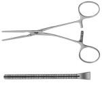 AE-FB742R, COOLEY, ATRAUMATA -VASCULAR CLAMP 40 MM 140 mm, 5 1/2"