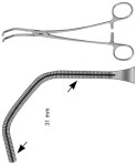AE-FB776R, COOLEY, ATRAUMATA -VASCULAR CLAMP 31 MM 205 mm, 8"