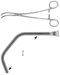 AE-FB777R, COOLEY, ATRAUMATA -VASCULAR CLAMP 44 MM 260 mm, 10 1/4"