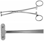 AE-FF010R, DE MARTEL, SCALP FLAP FORCEPS 135 mm, 5 1/4"