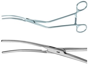 AE-MB240, WYLIE, ATRAUMATIC VASCULAR CLAMP JAW LENGTH 75 MM 255 mm, 10"