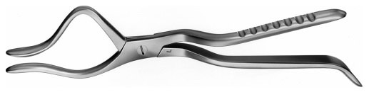 AE-DO321R, ROWE-MÜHLBAUER REPOSITION FORCEPS FOR LEFT SIDE, WIDTH OF JAW 8,5 x 13 MM, 240 mm, 9 1/4"