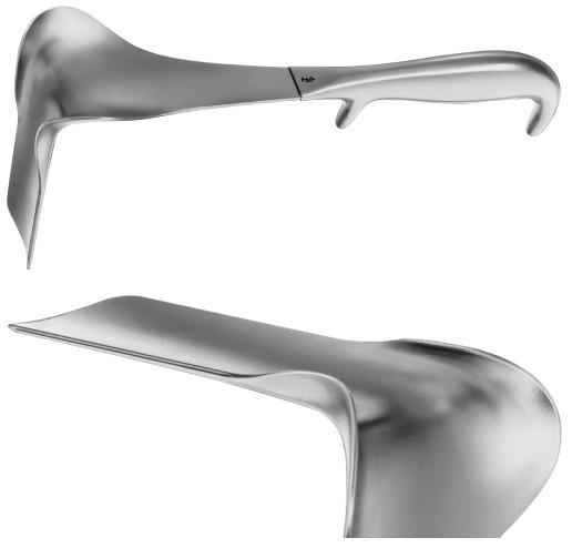 AE-EL629R, DOYEN, VAGINAL SPECULA, 112X45 MM, 235 mm, 9 1/4"