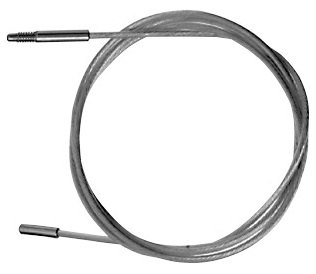 AE-FB051R, VARADY, CABLE, FLEXIBLE, POLYETHYLENE COATING, 450MM LANG 450 mm, 17 1/2"