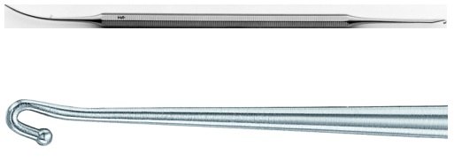 AE-FB121R, VARADY, PHLEBEXTRACTOR, with hook 180 mm, 7"