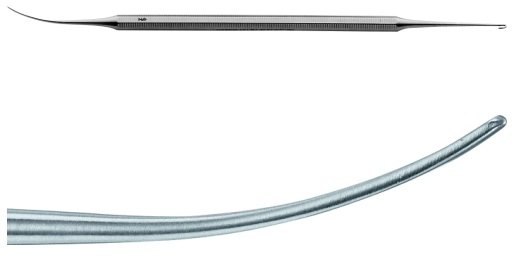 AE-FB122R, VARADY, PHLEBEXTRACTOR, with hook, 180 mm, 7"