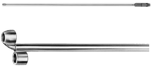 AE-FD610R, ASSMUS NERVE STRIPPER for sural nerve exision in autogenous nerve grafting, 395 mm, 15 1/2"