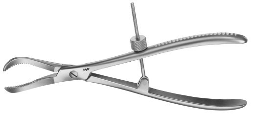AE-FO125R, REPOSITION FORCEPS, WITH THREAD FIXATION 235 mm, 9 1/4"