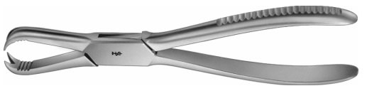 AE-FO127R, LANGENBECK, BONE HOLDING FORCEPS, RIB HOLDING FORCEPS, 11 MM 205 mm, 8 1/8"