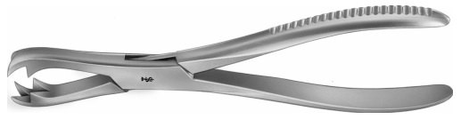 AE-FO130R, FERGUSSON, BONE HOLDING FORCEPS, 12 MM 205 mm, 8 1/8"