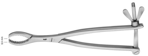 AE-FO144R, HEY GROVES BONE HOLDING FORCEPS, 6,5 MM, 210 mm, 8 1/4"