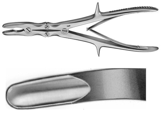 AE-FO534R, STILLE- RUSKIN, BONE RONGEUR, 240 mm, 9 1/2"