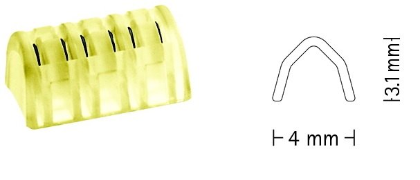 AE-PL565T, LIGATURE CLIP, SMALL, 30 MAG. = 180 PIECES