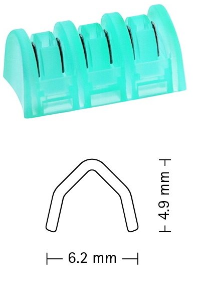 AE-PL567T, LIGATURE CLIP, MEDIUM, 30 MAGA. = 180 PIECES