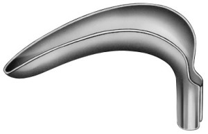 AE-EL742R, SCHERBACK, VAGINAL SPECULA, BLADE ONLY FOR EL746R, 85X35 MM 85 x 35 mm