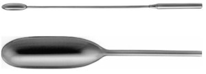 AE-FB172R, DE BAKEY, VASCULAR DILATOR, MALLEABLE, DIAMETER 9,0MM 190 mm, 7 1/2"
