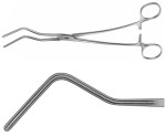 AE-FB574R, LEES ATRAUMATA BRONCHUS CLAMP, 95 MM, 245 mm, 9 3/4"
